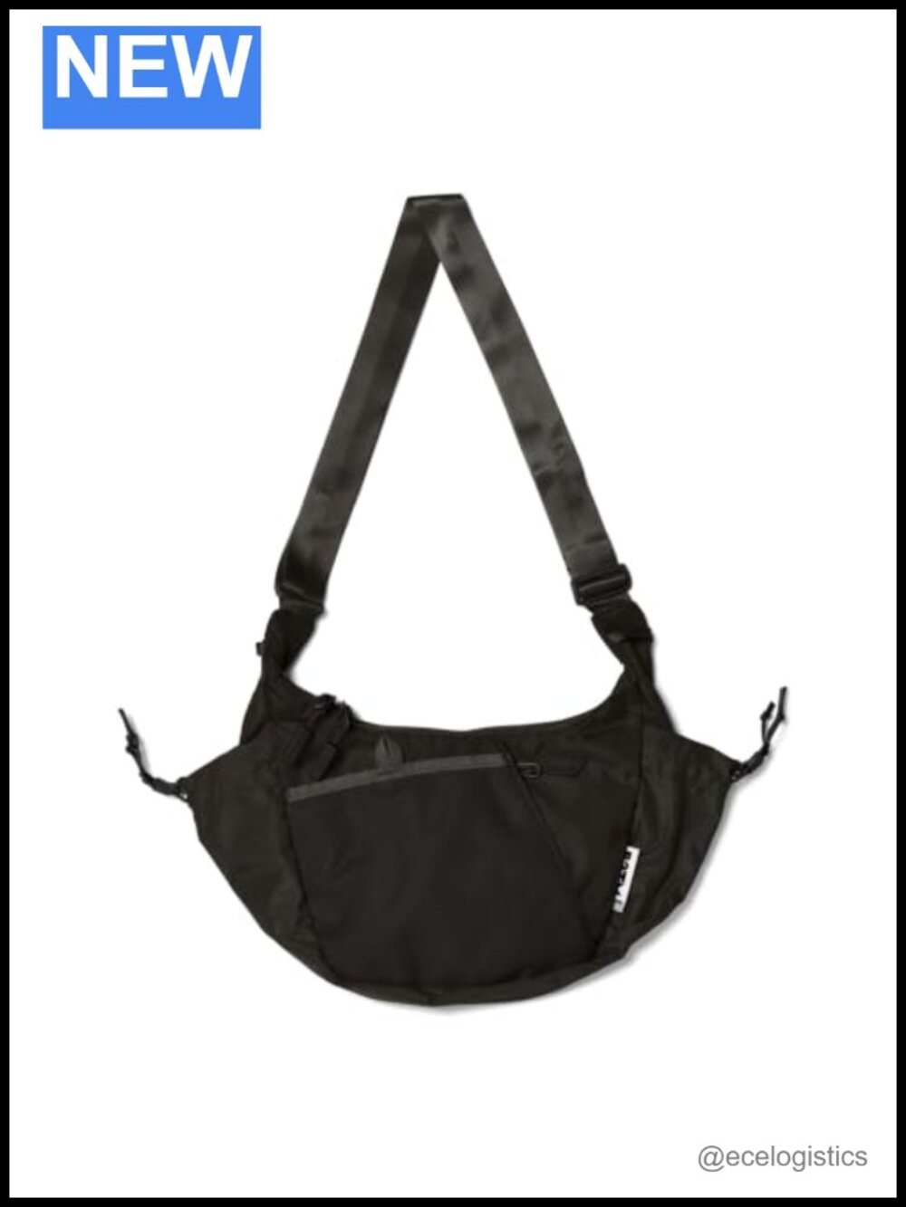 Recycled Nylon Travel Sling Bag Crossbody 4.7L
